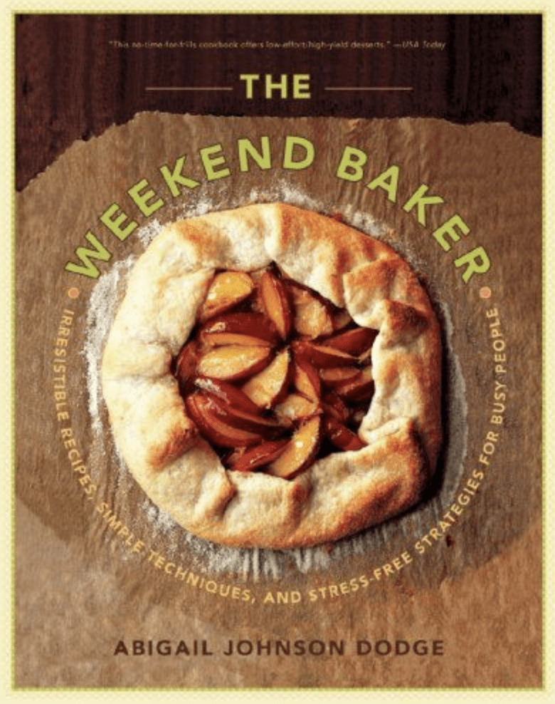 the weekend baker cookbook cover