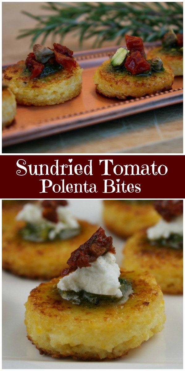Sundried Tomato Polenta Bites Recipe Girl