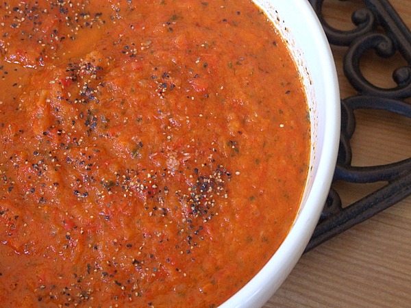 Red Pepper Tomato Sauce #recipe