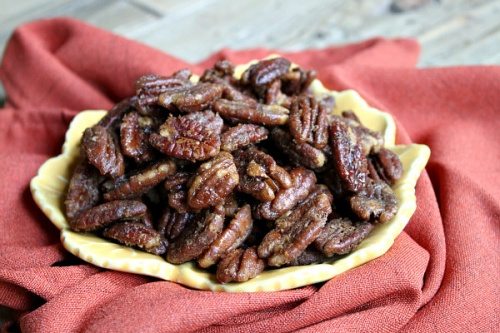 Roasted Blue Cheese Pecans Recipe Girl