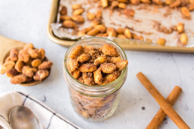 Cinnamon Glazed Almonds Recipe Girl