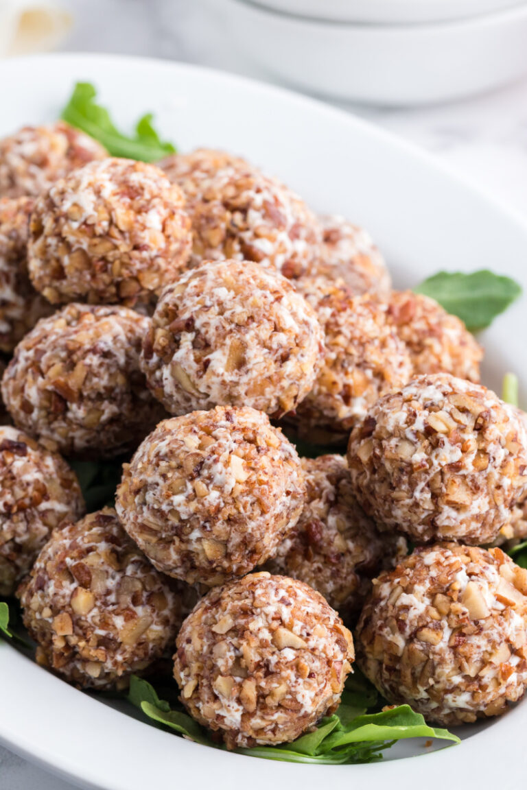 Goat Cheese Truffles with Maple Spiced Pecans Recipe Girl
