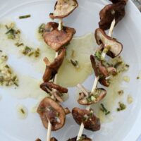 Grilled Shiitake Skewers