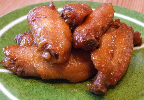 honey glazed chicken wings