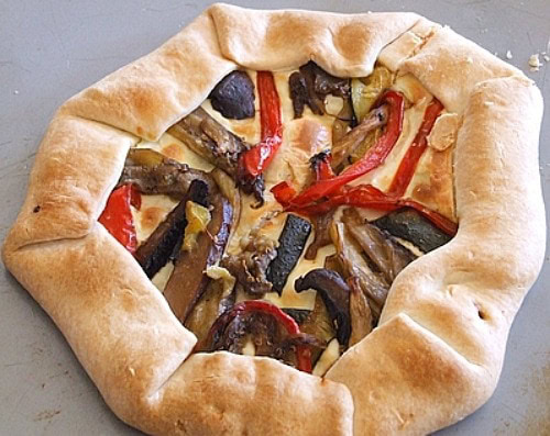 roasted vegetable tart