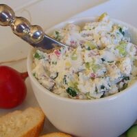 Vegetable Goat Cheese Spread