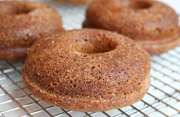 Apple Cider Doughnuts with no glaze