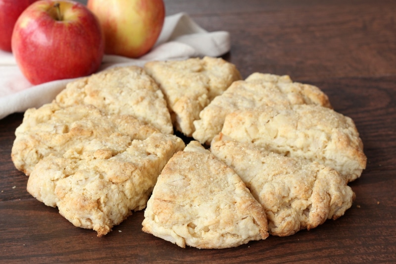 apple cream scones