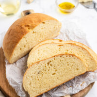 sliced cheese and wine bread