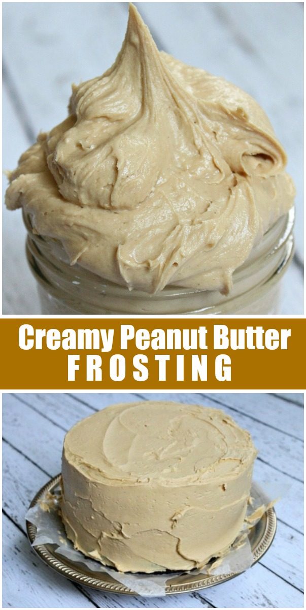 Creamy Peanut Butter Frosting Recipe Girl