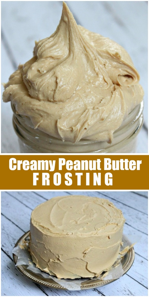 Creamy Peanut Butter Frosting - Recipe Girl