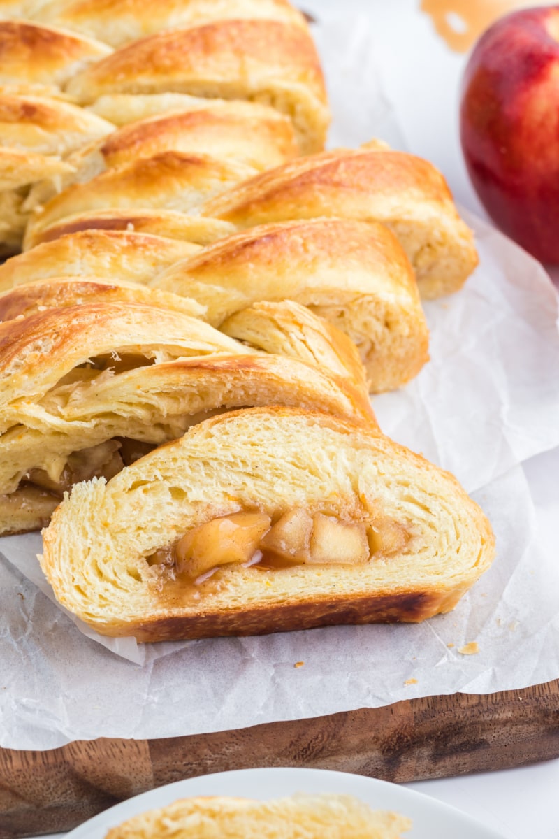 Danish Braid with apple filling