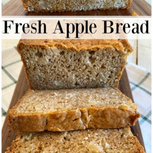 fresh apple bread