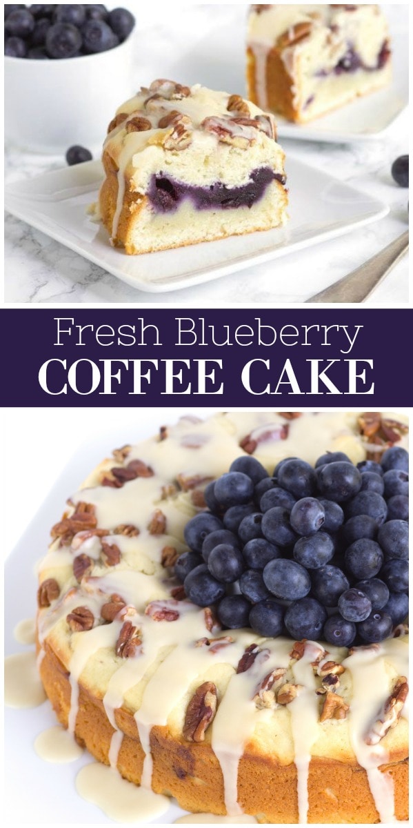 Fresh Blueberry Coffee Cake
