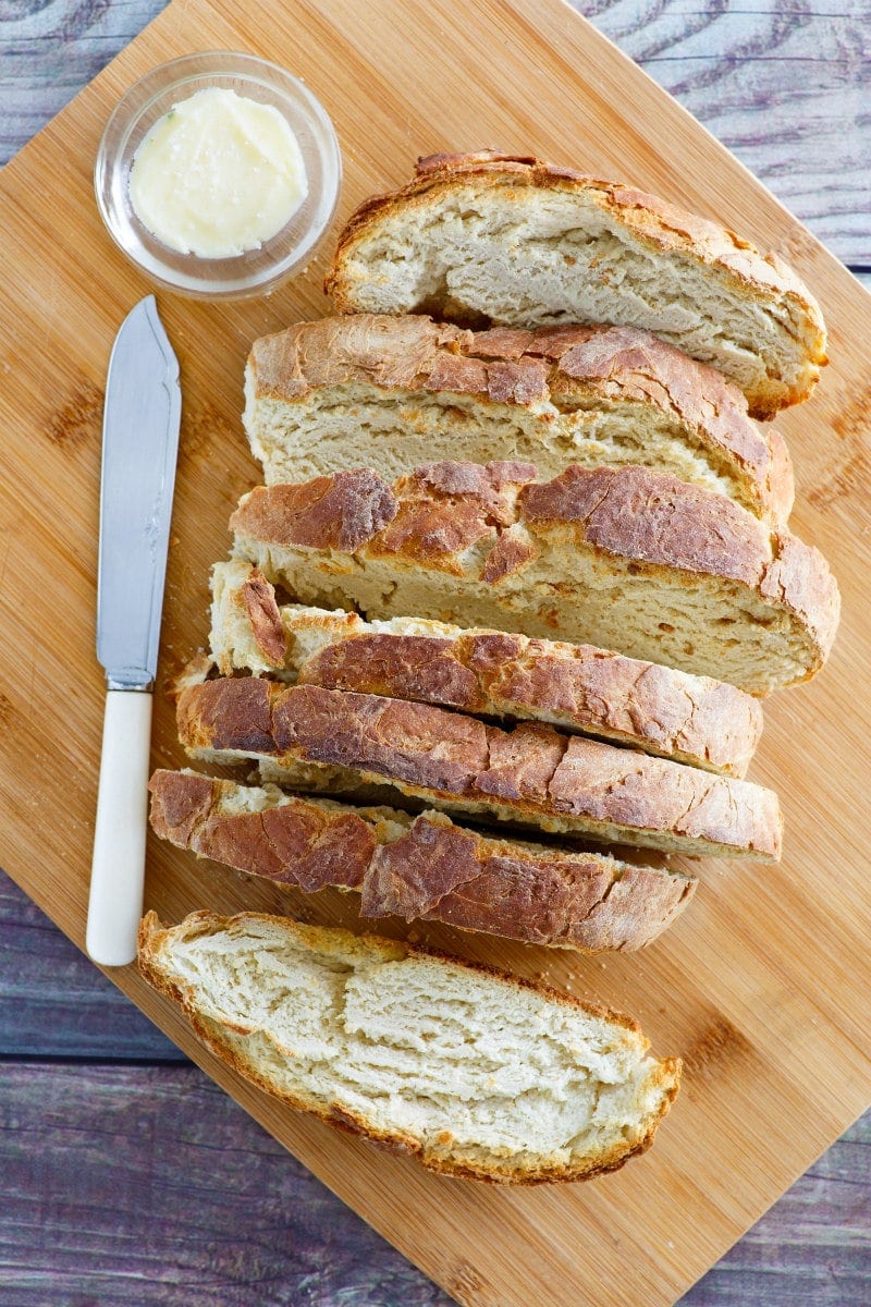 Sliced Portuguese Sweet Bread