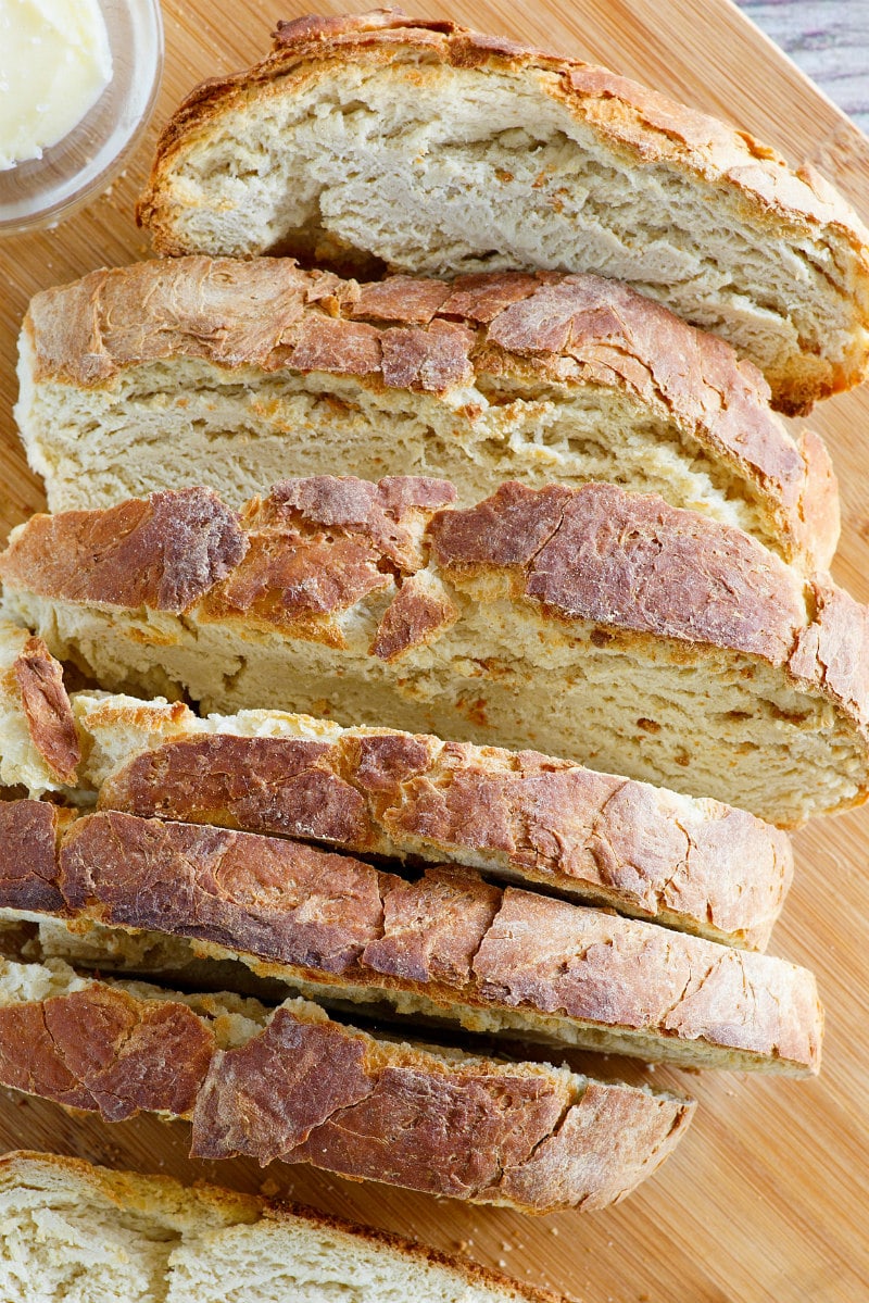 Sliced Portuguese Sweet Bread