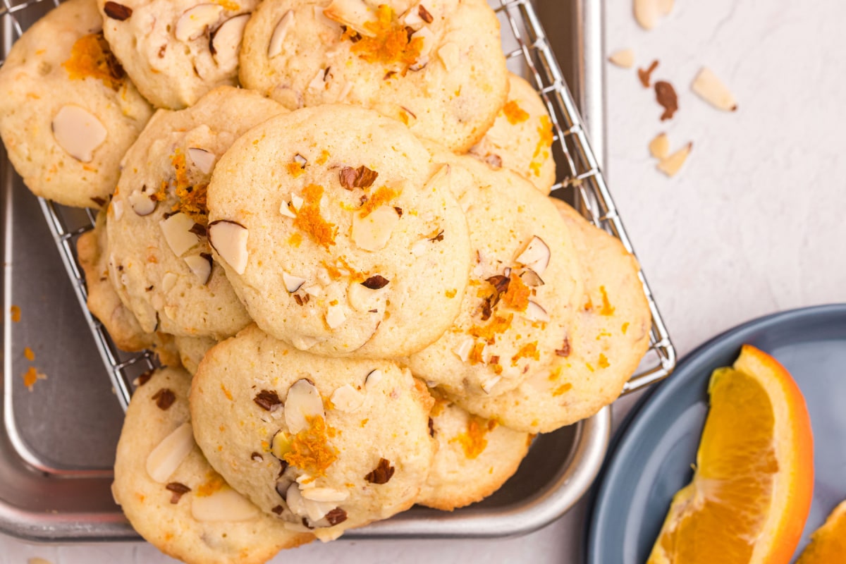 Almond Orange Wafers
