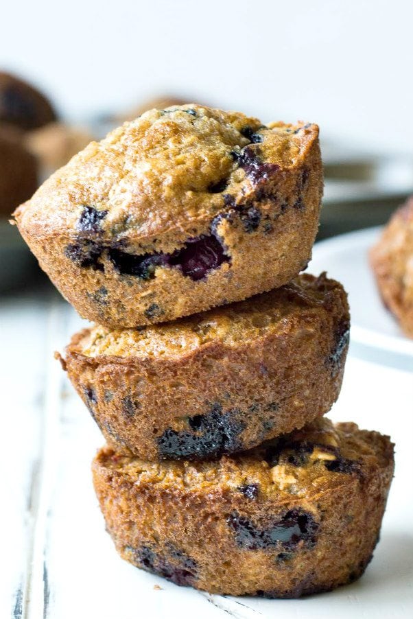 Blueberry Oatmeal Muffins 