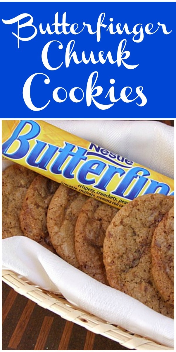 butterfinger chunk cookies