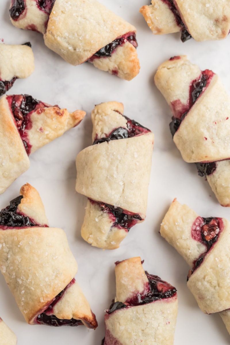 cherry rugelach