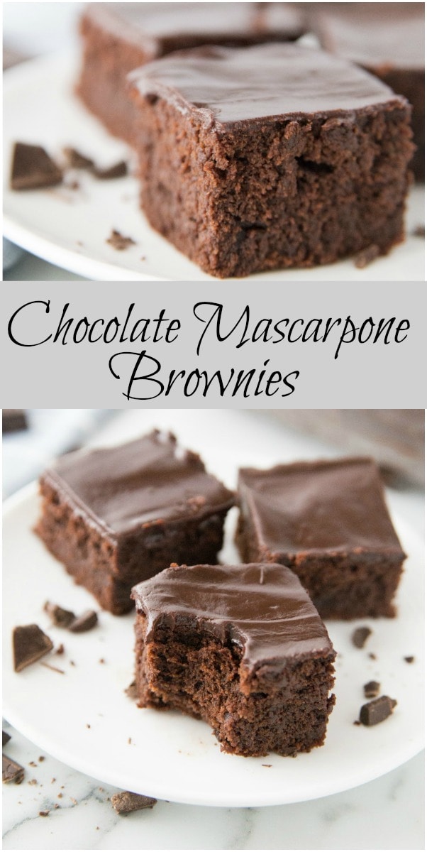 Schokoladen Mascarpone Brownies — Rezepte Suchen