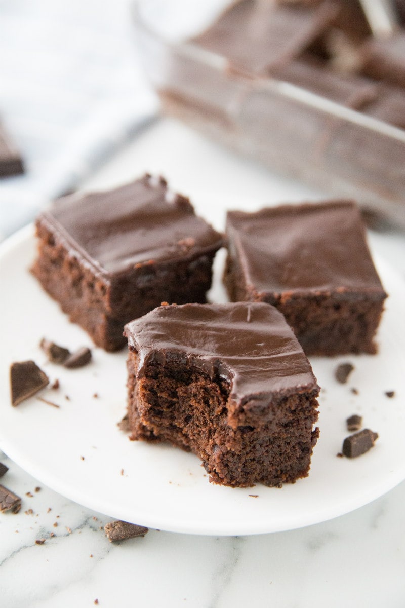 Bite of Chocolate Mascarpone Brownies