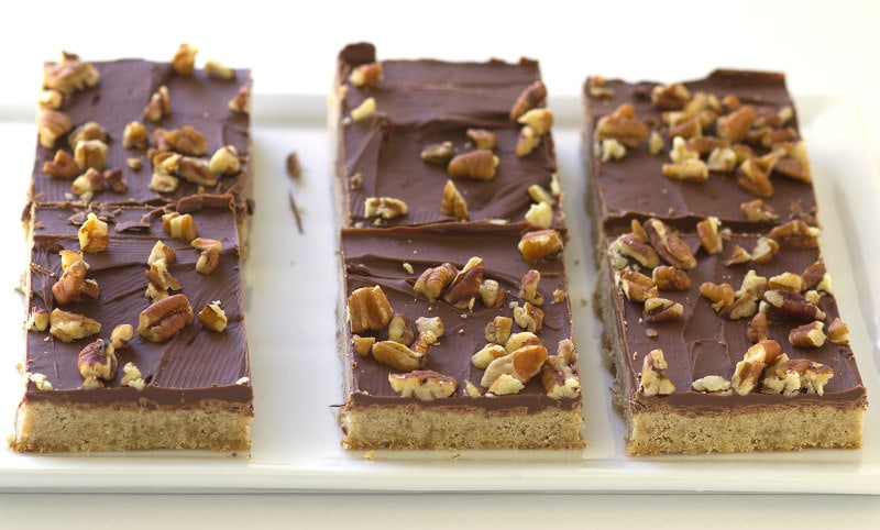 Chocolate Chunk Butter Pecan Bars