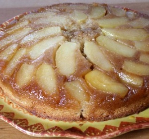 Apple Cinnamon Upside Down Cake