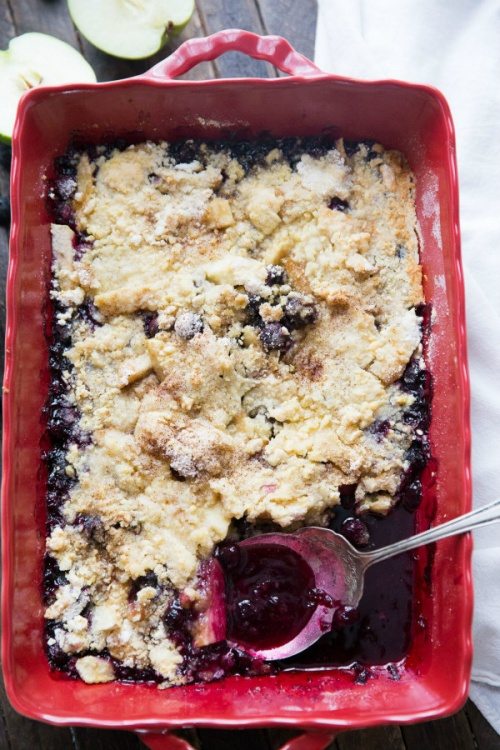 Blueberry Apple Crisp Recipe Girl