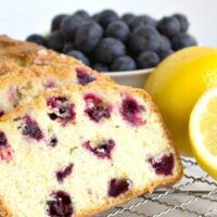 Blueberry Lemon Loaf Cake