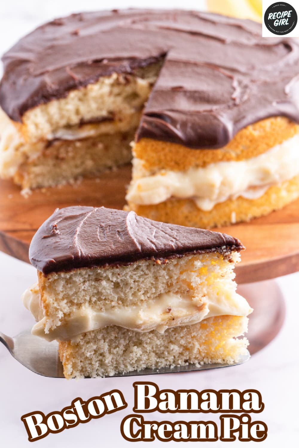 pinterest image for boston banana cream pie