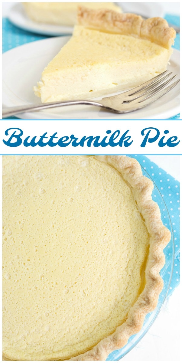 Easy Buttermilk Pie - Recipe Girl