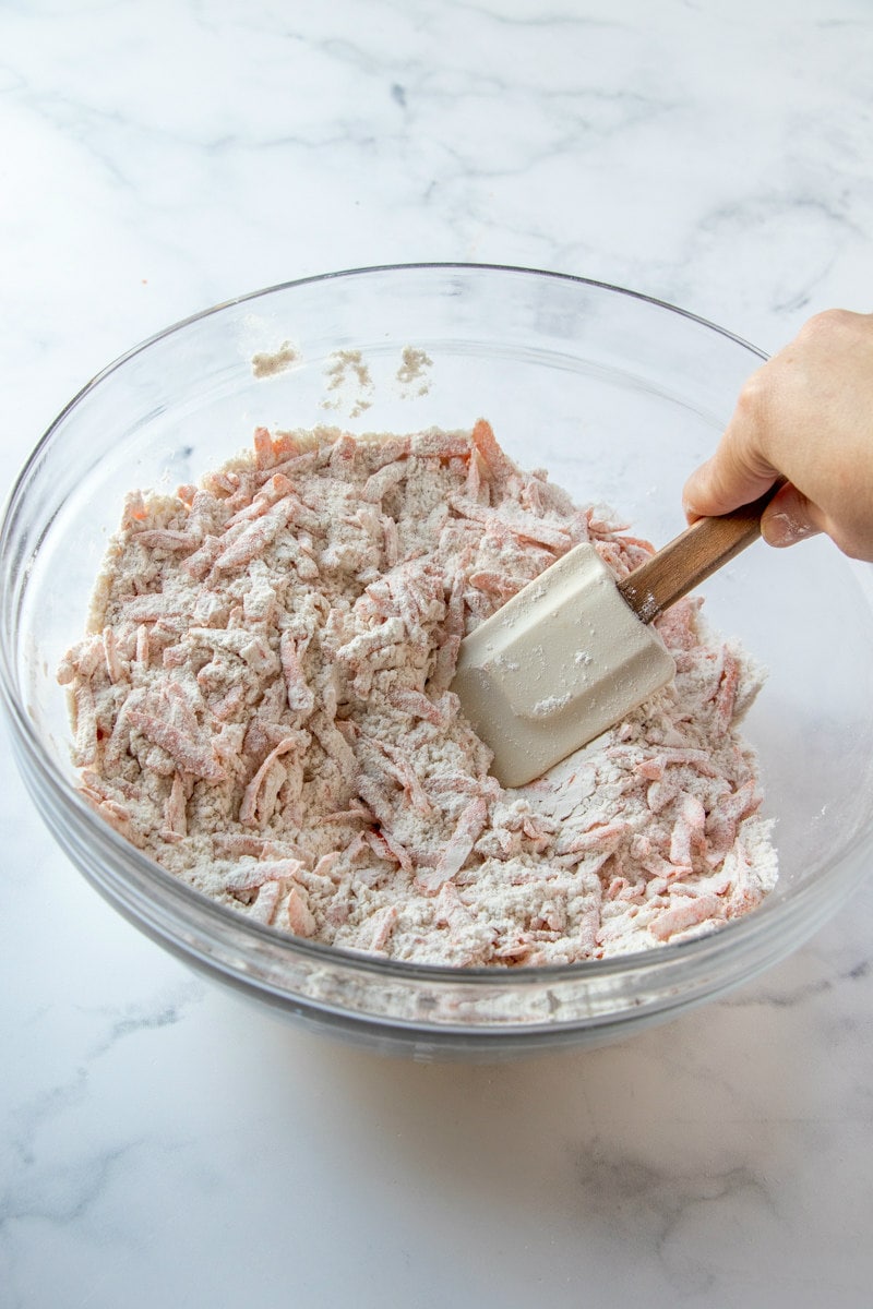 Making Carrot Cake