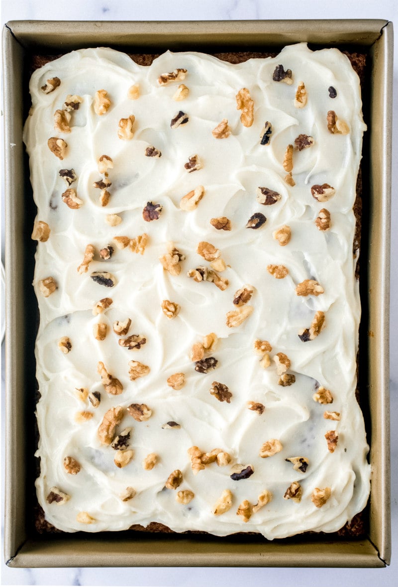 Chocolate Chip Carrot Cake