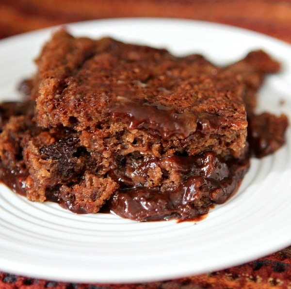 serving of Chocolate Pudding Cake