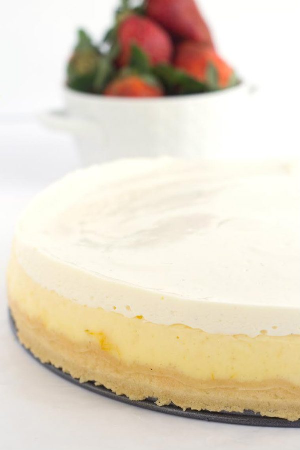 Easy Classic Cheesecake recipe - from RecipeGirl.com