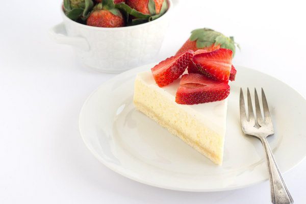 Easy Classic Cheesecake recipe - from RecipeGirl.com