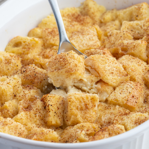 Custard Bread Pudding (Budino di Pane)