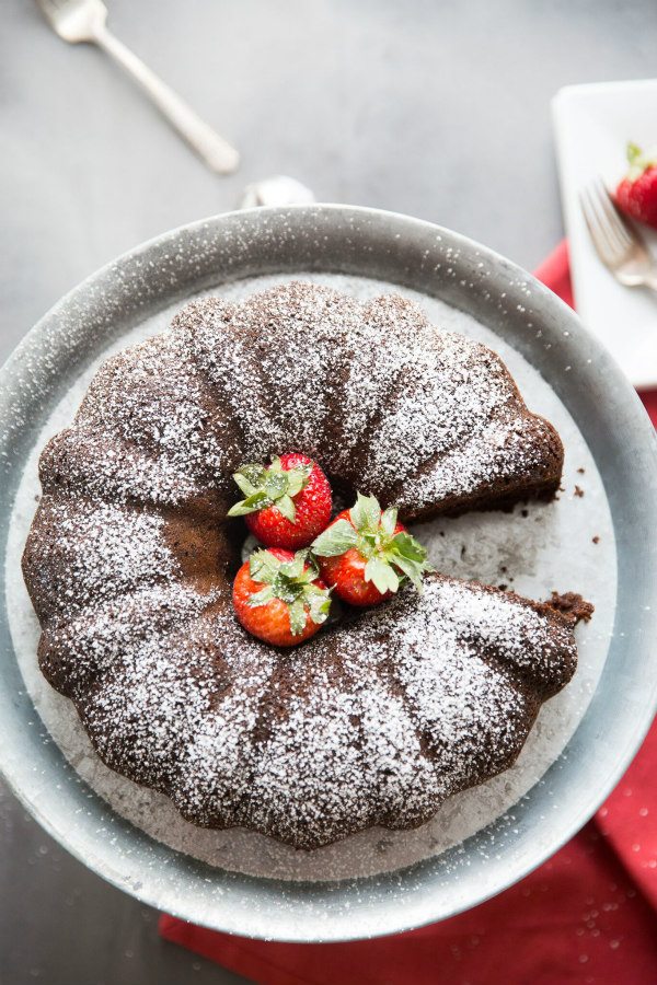 Chocolate Cream Cheese Bundt Cake