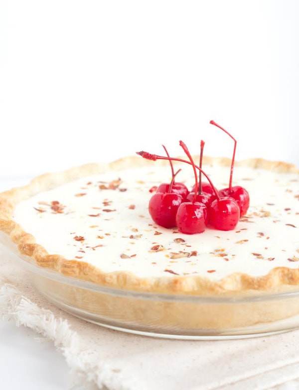 Eggnog Pie Recipe - RecipeGirl.com