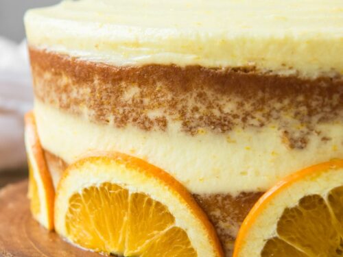 Fresh Orange Layer Cake - Recipe Girl