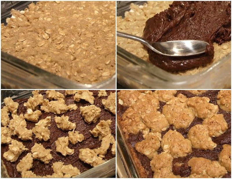 how to make Fudge Nut Layer Bars