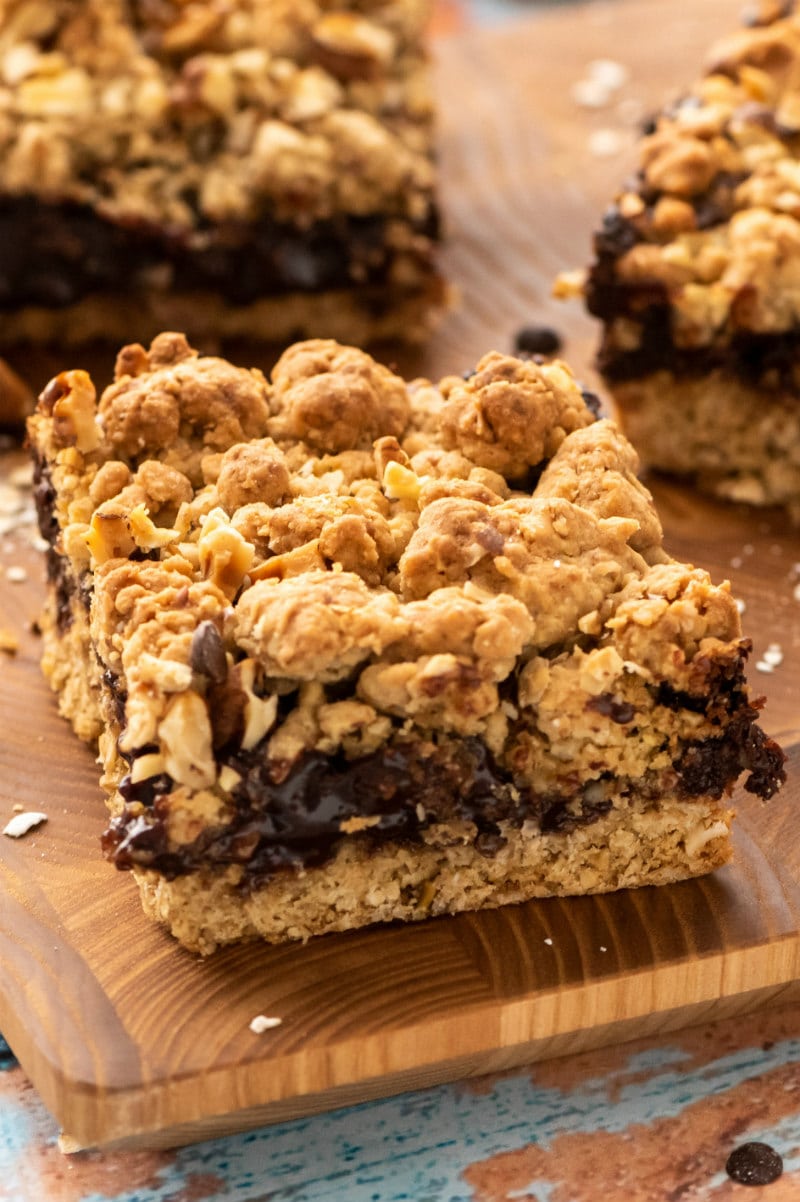 Fudge Nut Layer Bars