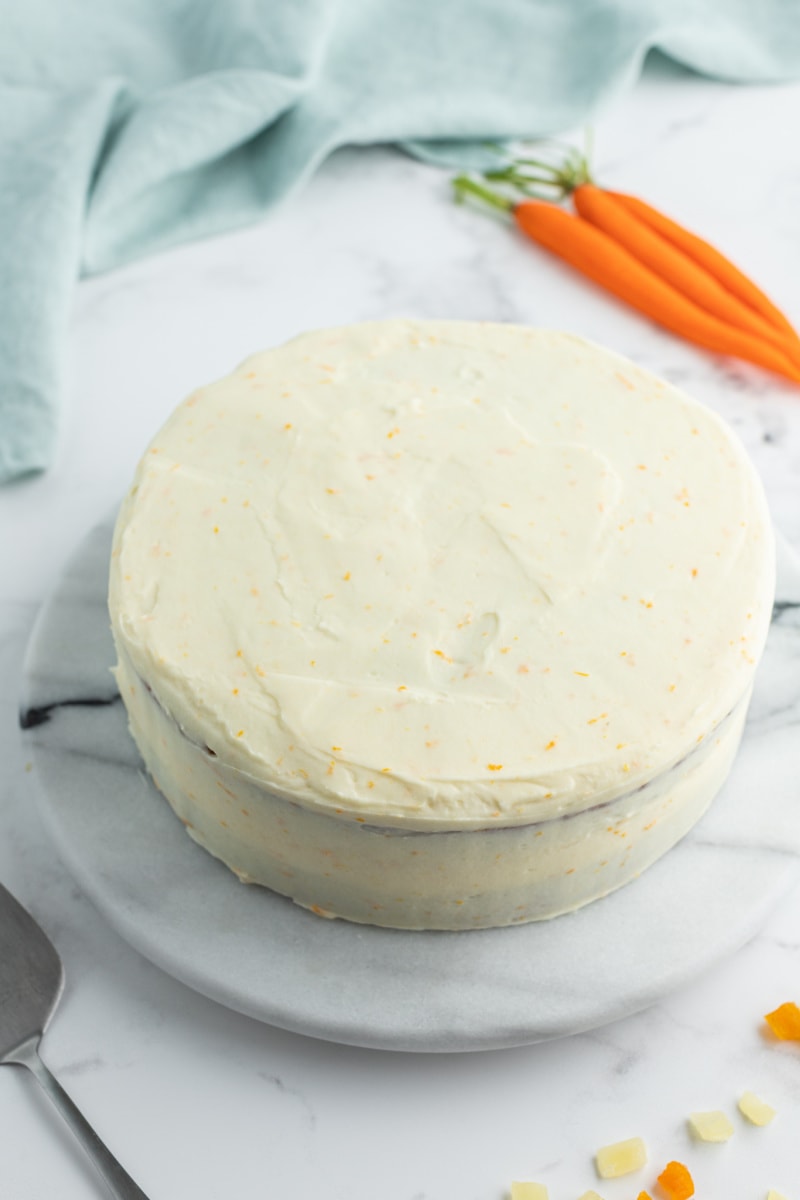 frosted carrot cake