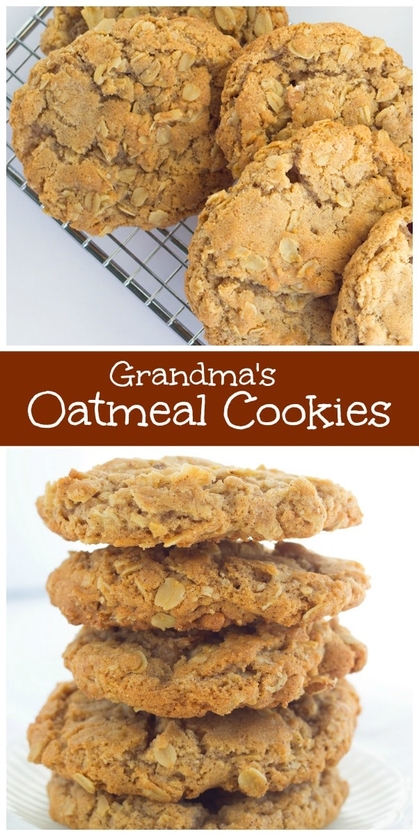 grandma’s oatmeal cookies