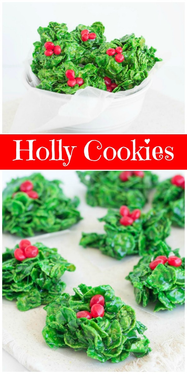 holly cookies