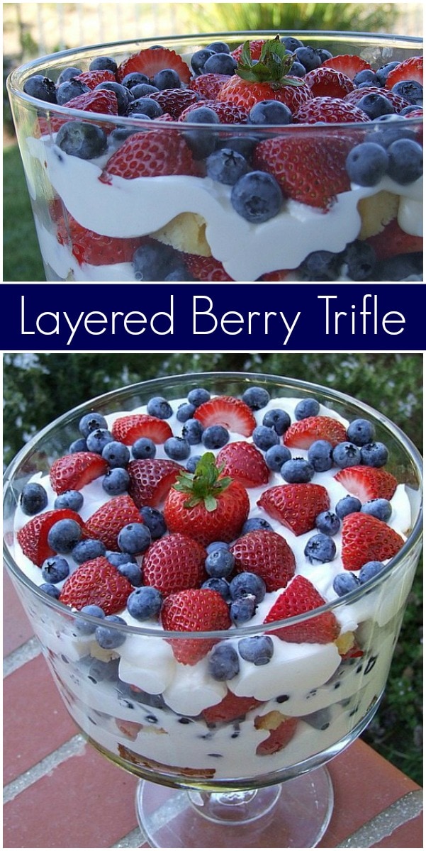 Layered Berry Trifle