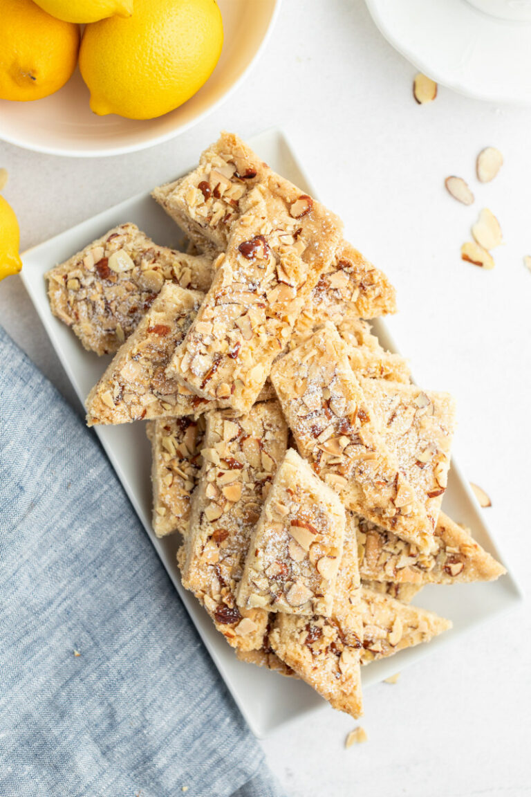 Lemon Almond Cookie Brittle Recipe Girl