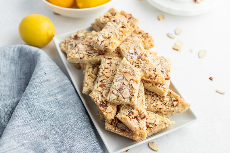 Lemon Almond Cookie Brittle Recipe Girl