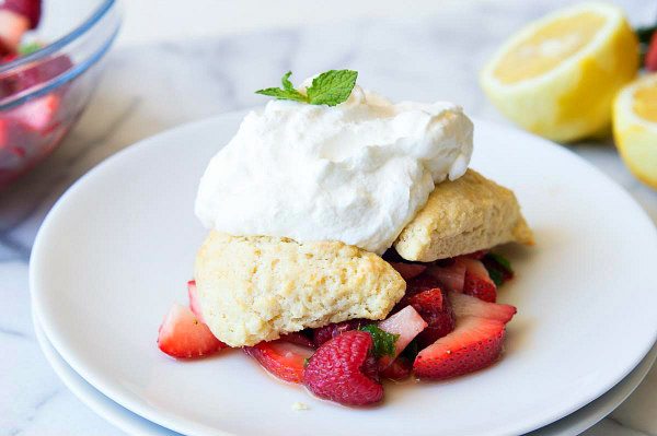 Lemon Berry Shortcakes